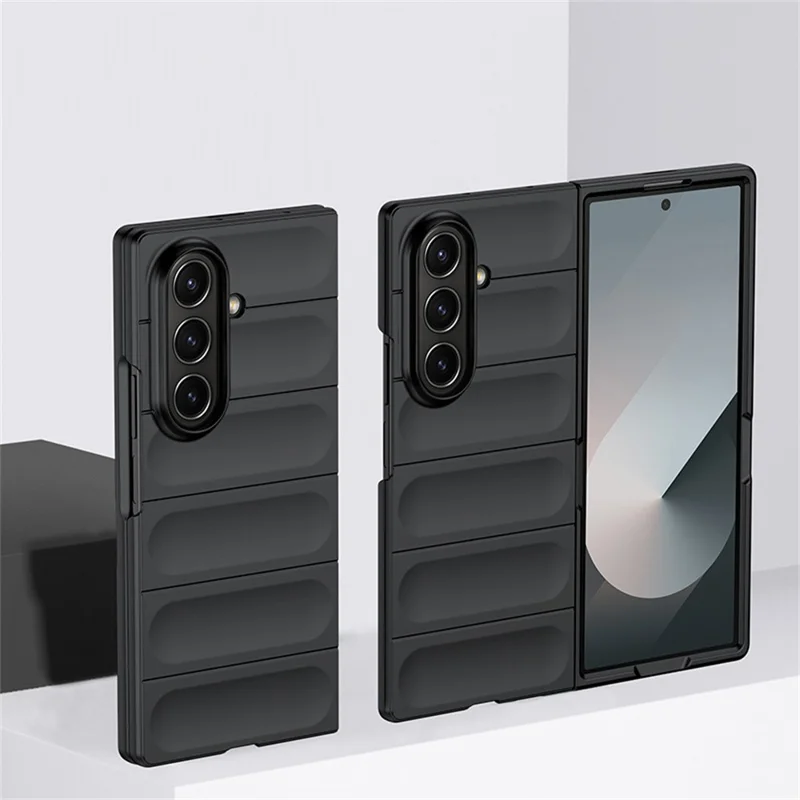 For Samsung Galaxy Z Fold8 Ultra Phone Case Anti-Drop PC Rugged Back Cover - Black