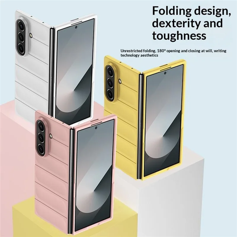 For Samsung Galaxy Z Fold8 Ultra Phone Case Anti-Drop PC Rugged Back Cover - Black