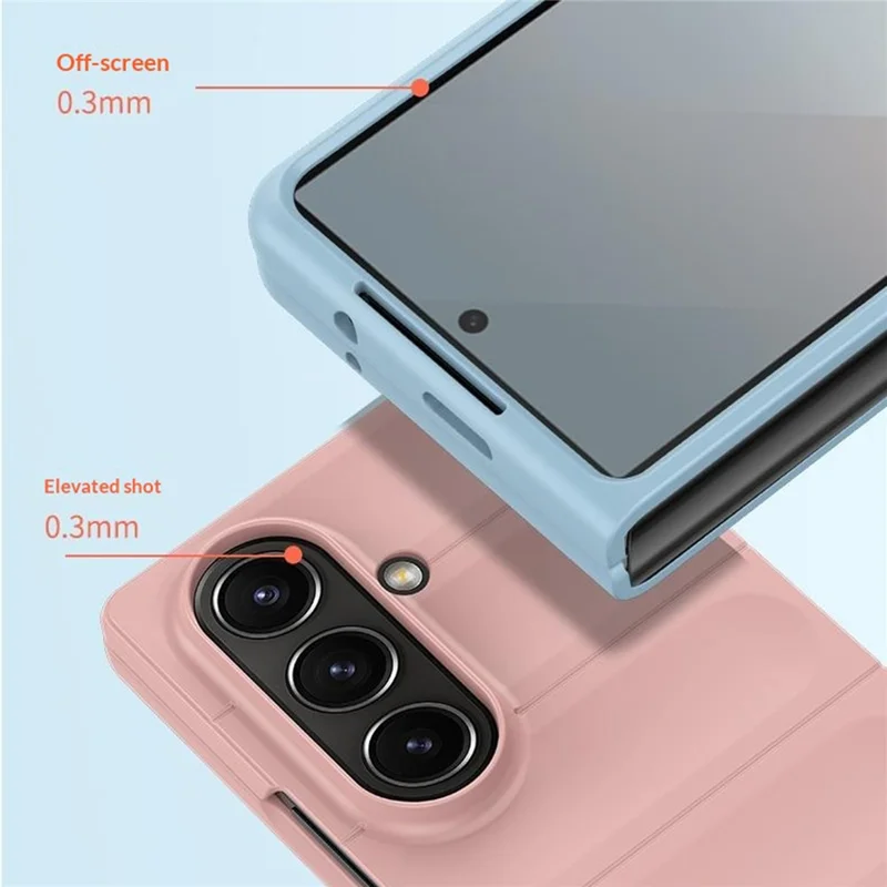 For Samsung Galaxy Z Fold8 Ultra Phone Case Anti-Drop PC Rugged Back Cover - Black