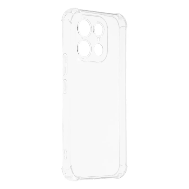 For OnePlus Turbo 6X Pro 5G TPU Case Reinforced Corners Drop-proof Phone Cover - Transparent