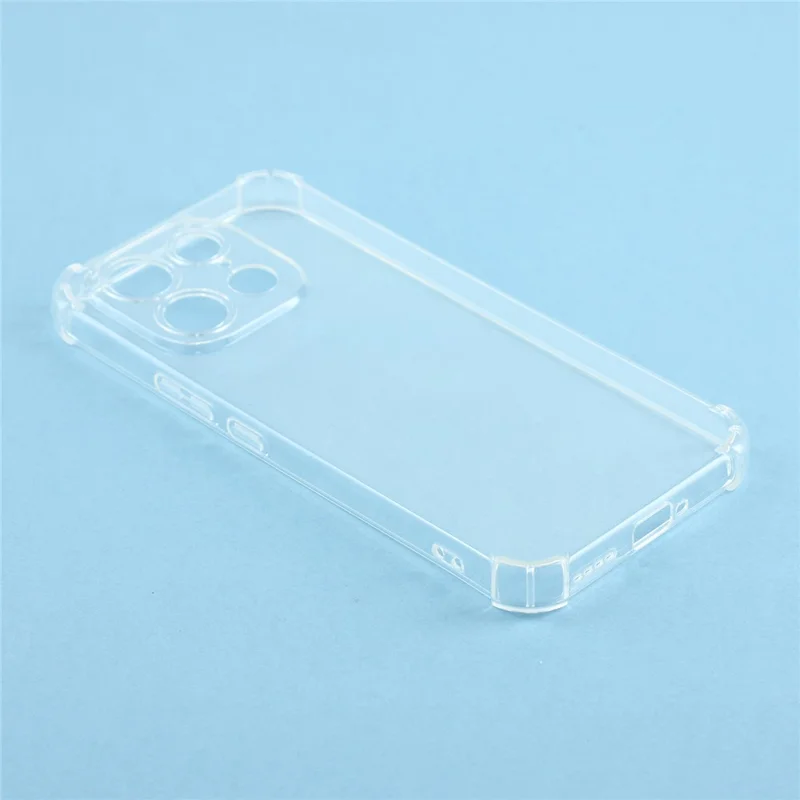 For OnePlus Turbo 6X Pro 5G TPU Case Reinforced Corners Drop-proof Phone Cover - Transparent