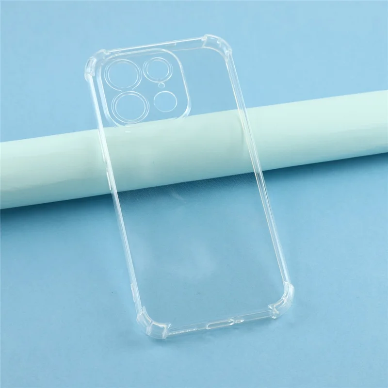 For OnePlus Turbo 6X Pro 5G TPU Case Reinforced Corners Drop-proof Phone Cover - Transparent