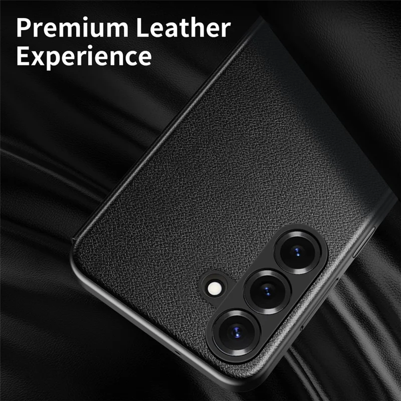 For Samsung Galaxy A27 5G Case Smart View Window Leather Phone Cover - Black