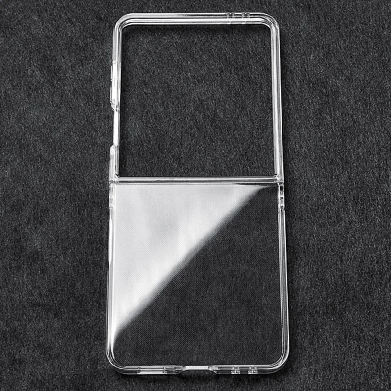 For Samsung Galaxy Z Flip8 Clear Case Anti-Drop Hard PC Phone Cover