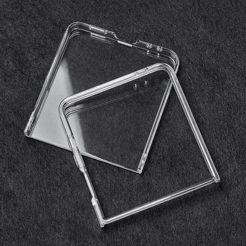 For Samsung Galaxy Z Flip8 Clear Case Anti-Drop Hard PC Phone Cover