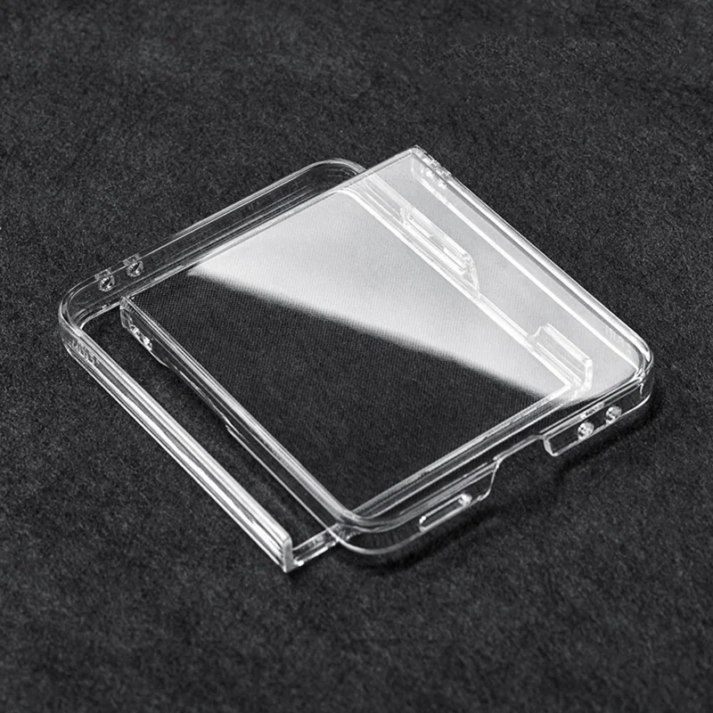 For Samsung Galaxy Z Flip8 Clear Case Anti-Drop Hard PC Phone Cover