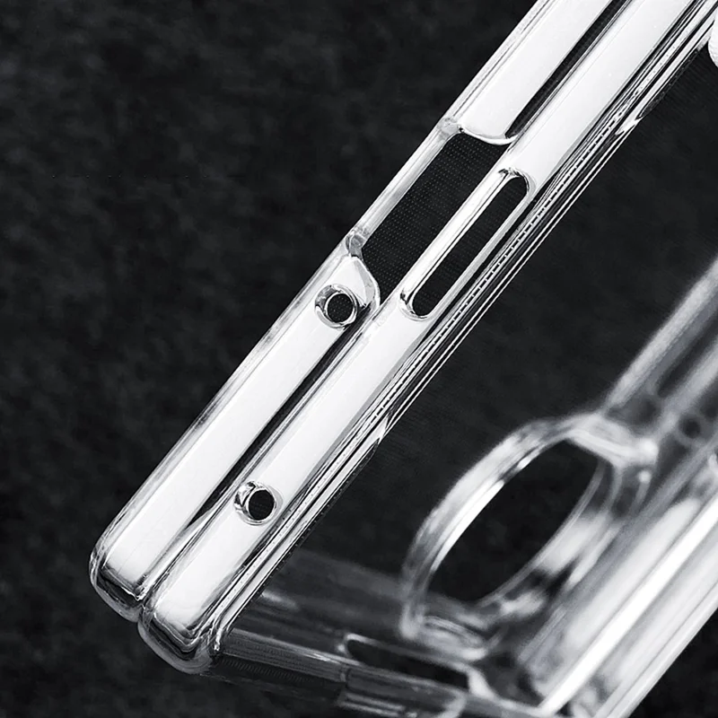 For Samsung Galaxy Z Fold8 Clear Case Anti-Drop Hard PC Phone Cover