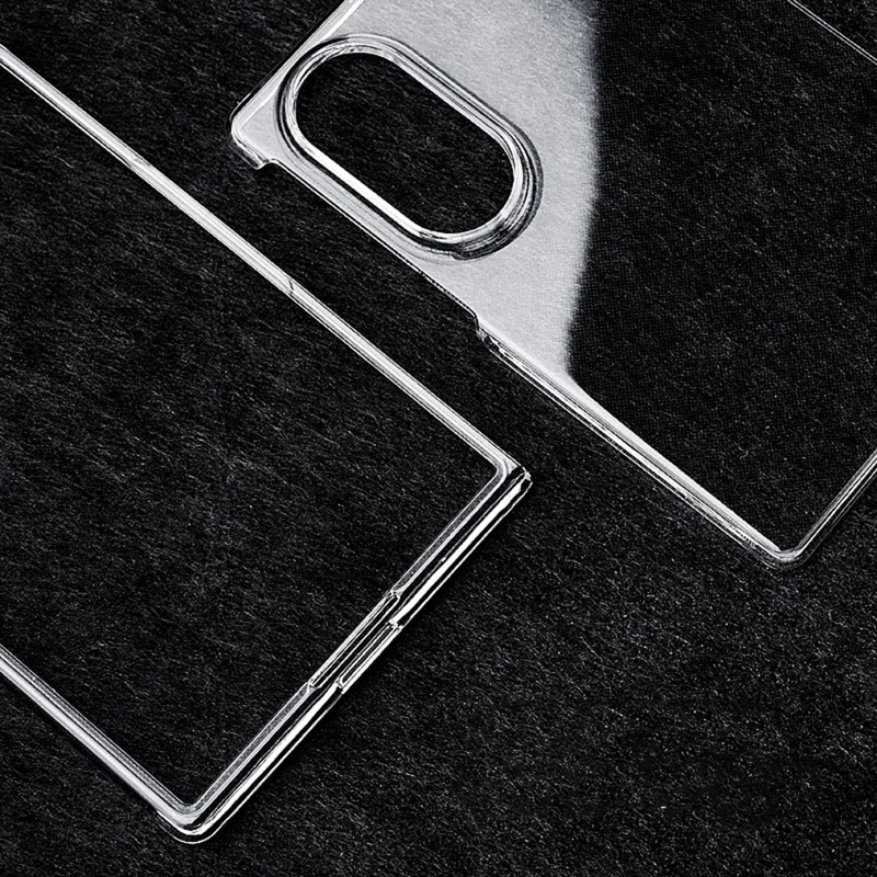 For Samsung Galaxy Z Fold8 Clear Case Anti-Drop Hard PC Phone Cover