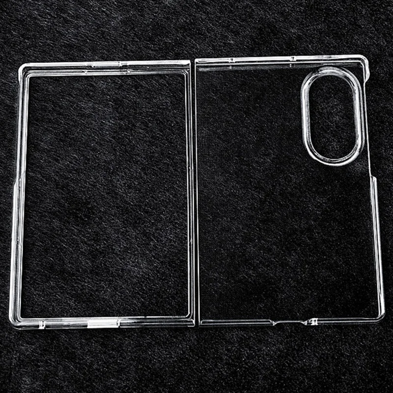 For Samsung Galaxy Z Fold8 Clear Case Anti-Drop Hard PC Phone Cover