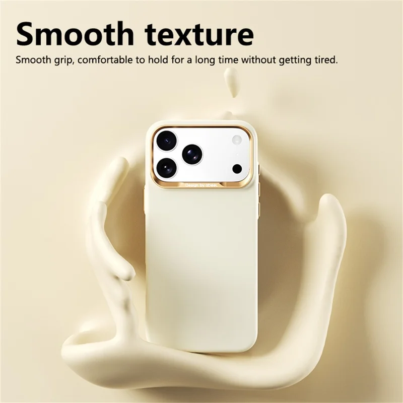 ABEEL For iPhone 17 Pro  /  18 Pro Magnetic Case Liquid Silicone Skin Feel PC Phone Cover - Yellow