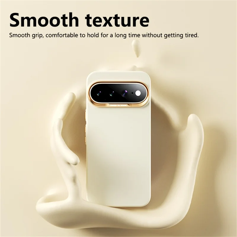 ABEEL For Google Pixel 10  /  10 Pro Magnetic Case Liquid Silicone Skin Feel PC Phone Cover - Yellow