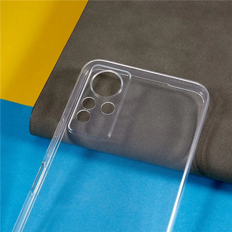 Para Infinix Nota 11 Boste de Teléfono Protector a Prueba de Choque Delgado TPU no Protección de la Cámara Amarillenta Cubierta Transparente Transparente