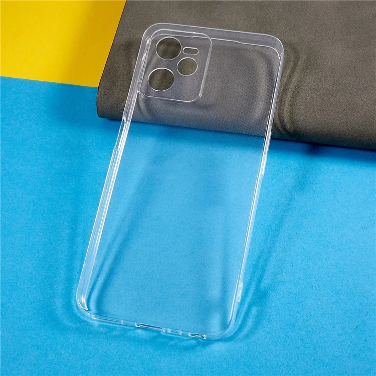 Для Realme C35 4G Soft Slim TPU Anti-Scratch Case Drop Tested Transparent Clear Phone Cover