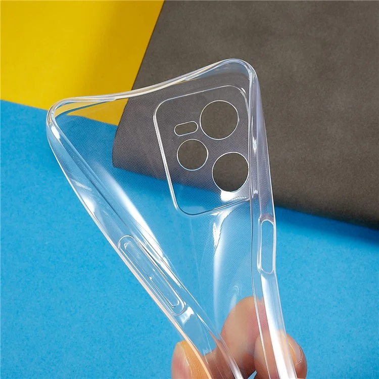 Для Realme C35 4G Soft Slim TPU Anti-Scratch Case Drop Tested Transparent Clear Phone Cover