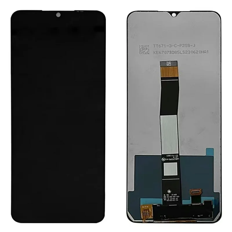 Pieza de repuesto para pantalla LCD y ensamblaje de digitalizador Grado C para Umidigi A15T (sin logotipo)