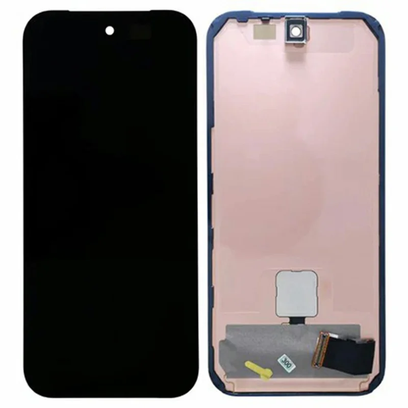 Écran OLED de qualité OEM S et ensemble numérique + cadre pour Google Pixel 10a (sans logo) - Noir