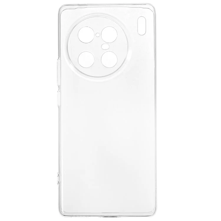 Shell Back Para Vivo X90 Pro+ 5G, Case de Teléfono TPU Suave Anti-caza Transparente Transparente Cubierta Del Teléfono Delgada