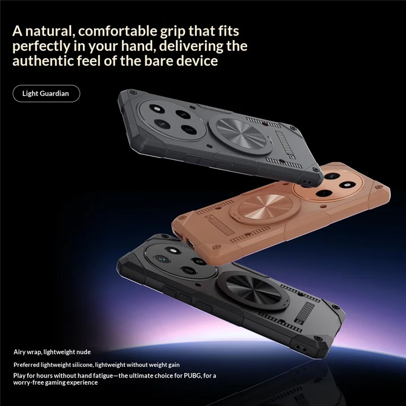 Für Honor X80 Pro Max 5G Magnetische Hülle 360° Drehbarer Ringständer TPU Handyhülle - Schwarz