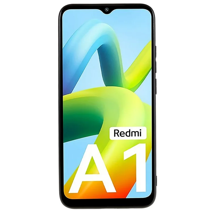 Pour Xiaomi Redmi A1 4G / A2 4G Anti-choc Flexible Coque de Téléphone TPU Noir Mat Ultra Slim Anti-dérapant Housse de Téléphone Mobile