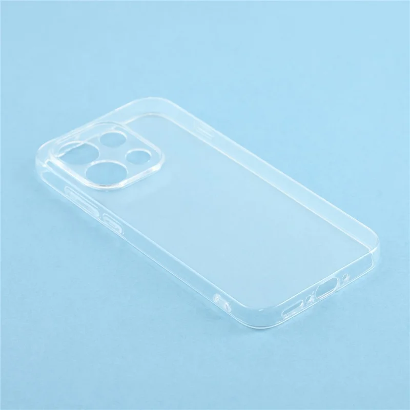 Funda trasera para Oppo Reno16 F 5G, carcasa transparente ultrafina y flexible de TPU, clara