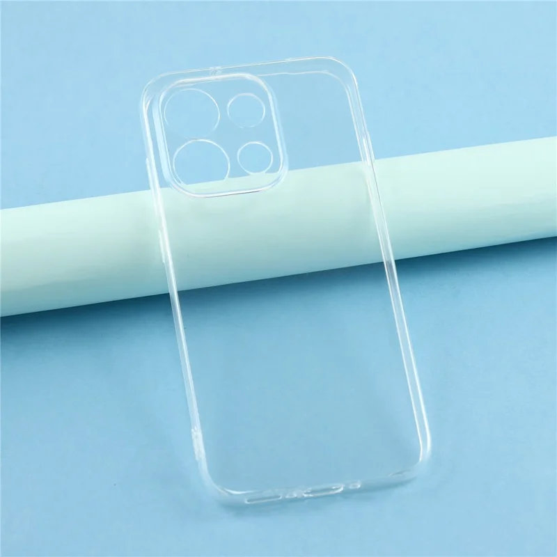 Funda trasera para Oppo Reno16 F 5G, carcasa transparente ultrafina y flexible de TPU, clara