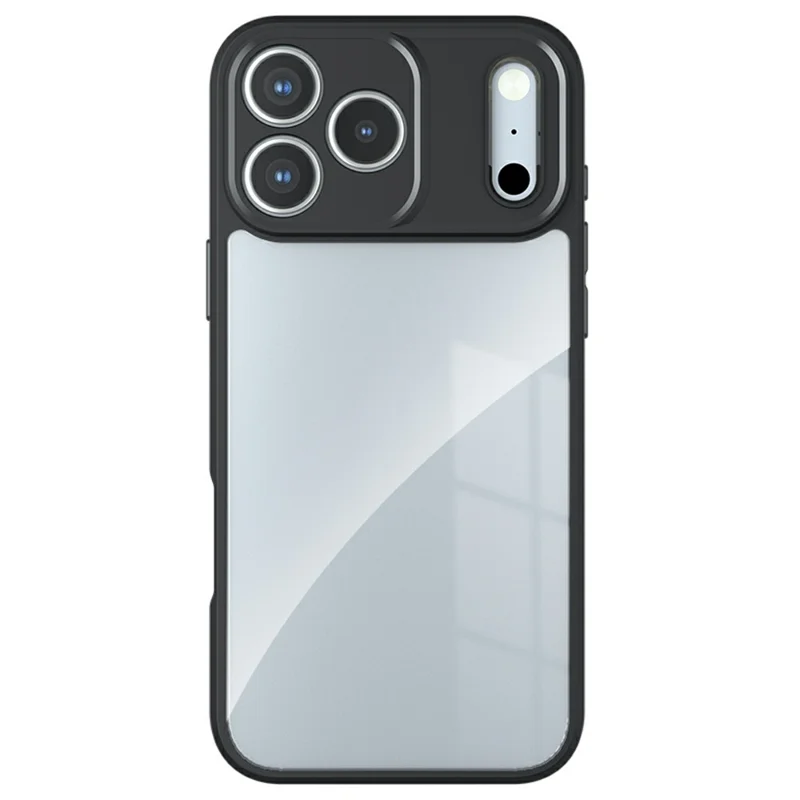 For iPhone 18 Pro / 17 Pro / 17 Pro Case TPU + PC Shockproof Phone Cover - Transparent