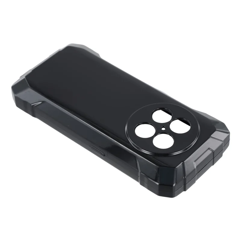 Coque pour Blackview Rock 2, étui souple en TPU avec protection contre les chutes - Noir