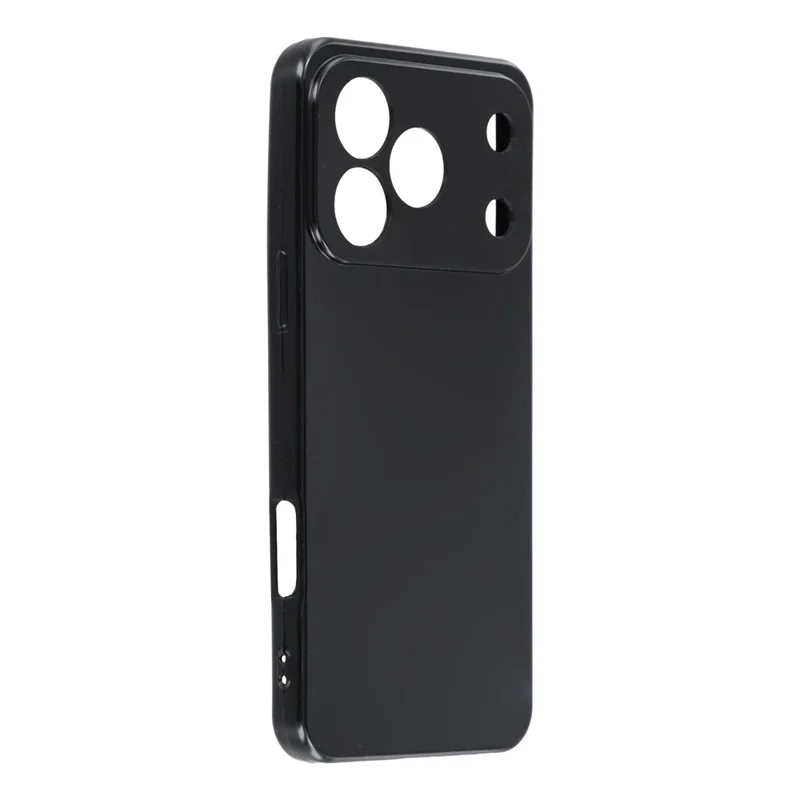 Coque pour Blackview Wave 7C, étui en TPU souple avec protection contre les chutes - Noir