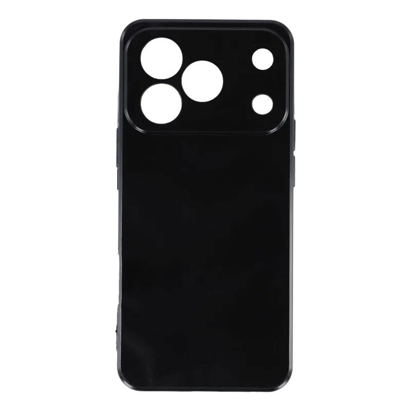 Coque pour Blackview Wave 7C, étui en TPU souple avec protection contre les chutes - Noir