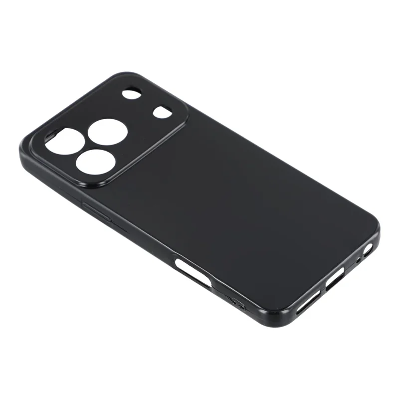 Coque pour Blackview Wave 7C, étui en TPU souple avec protection contre les chutes - Noir