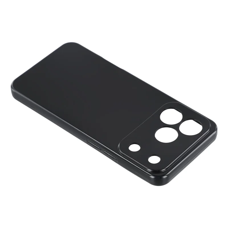 Coque pour Blackview Wave 7C, étui en TPU souple avec protection contre les chutes - Noir