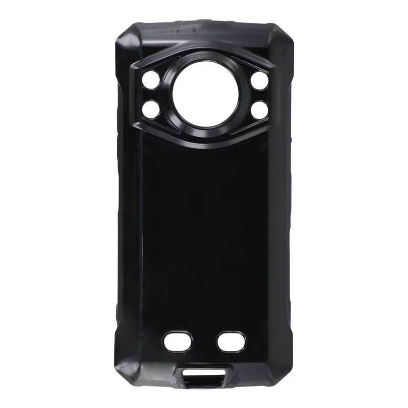 For Doogee Fire 7 Ultra Case Soft TPU Drop Protection Phone Cover - Black