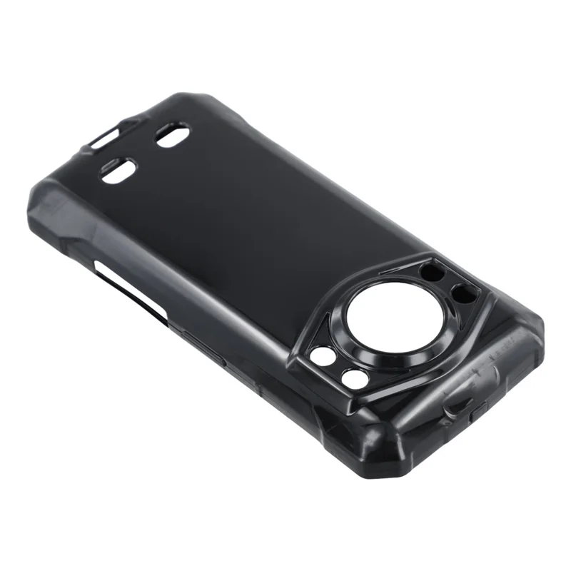 For Doogee Fire 7 Ultra Case Soft TPU Drop Protection Phone Cover - Black