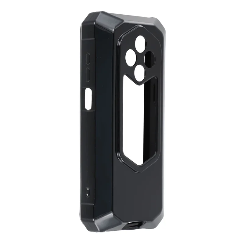 Custodia per Ulefone RugKing 5 Pro Custodia in TPU Morbido Copertura Protettiva Antiurto - Nero