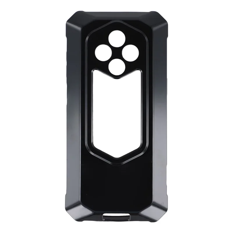 Custodia per Ulefone RugKing 5 Pro Custodia in TPU Morbido Copertura Protettiva Antiurto - Nero