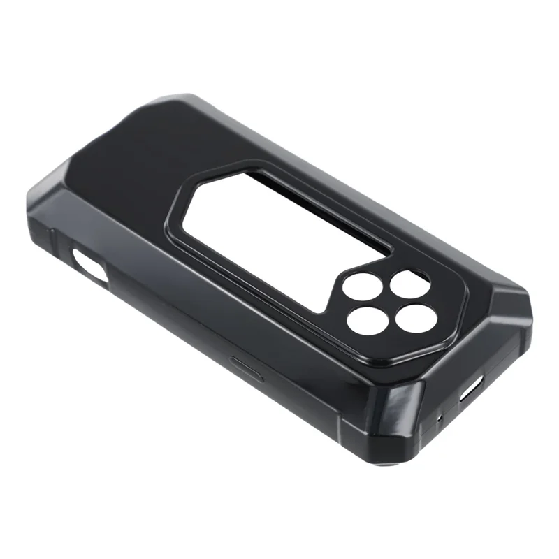 Custodia per Ulefone RugKing 5 Pro Custodia in TPU Morbido Copertura Protettiva Antiurto - Nero
