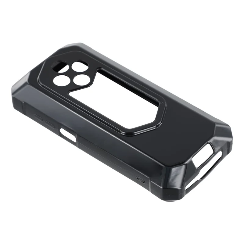 Custodia per Ulefone RugKing 5 Pro Custodia in TPU Morbido Copertura Protettiva Antiurto - Nero