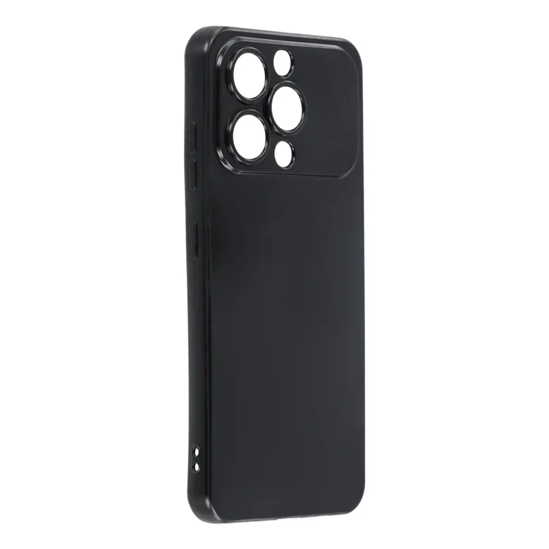 For Oukitel C17 Case Soft TPU Drop Protection Phone Cover - Black