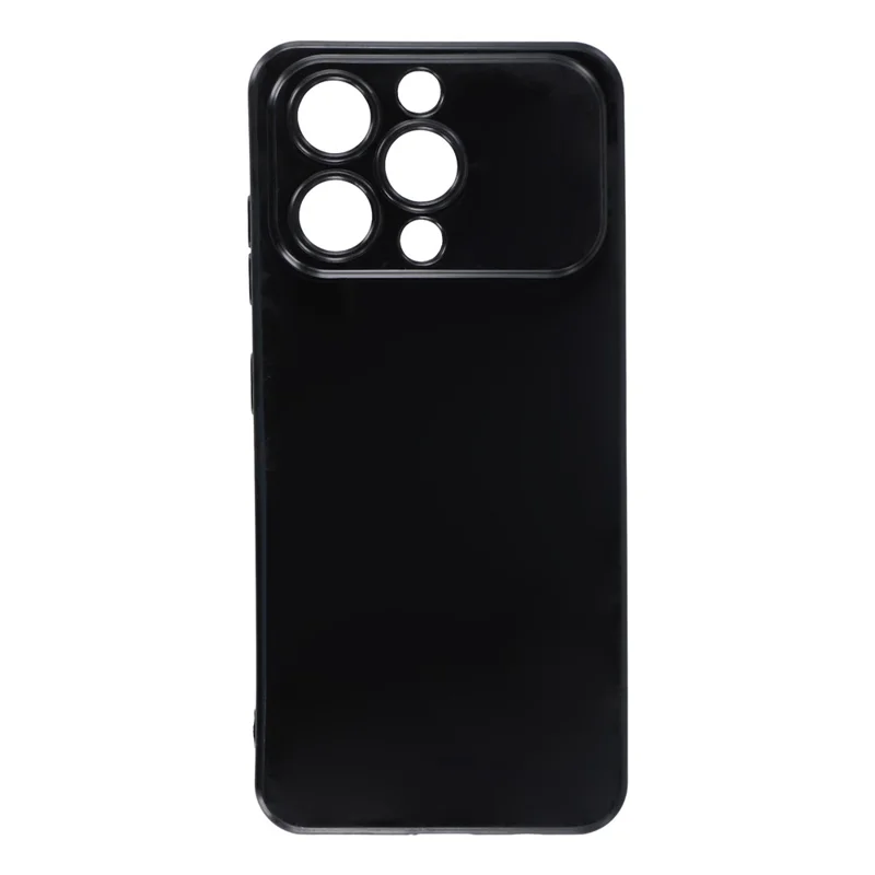 For Oukitel C17 Case Soft TPU Drop Protection Phone Cover - Black