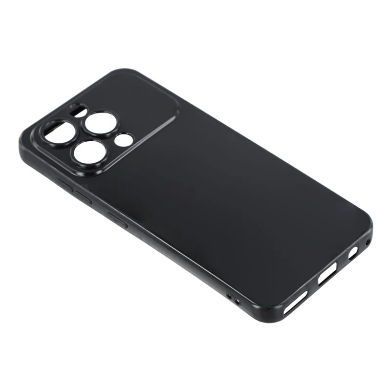 For Oukitel C17 Case Soft TPU Drop Protection Phone Cover - Black