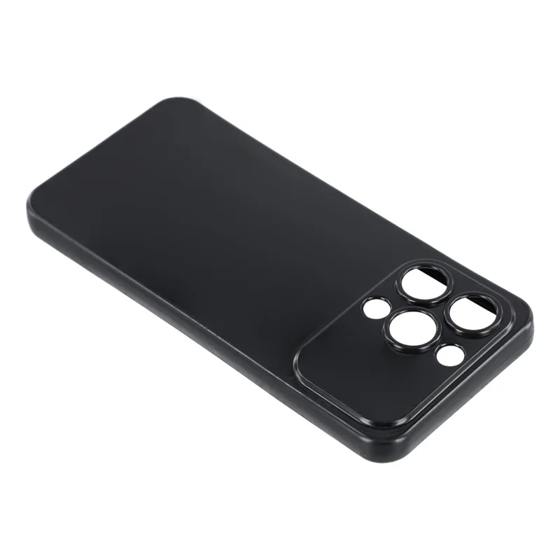 For Oukitel C17 Case Soft TPU Drop Protection Phone Cover - Black