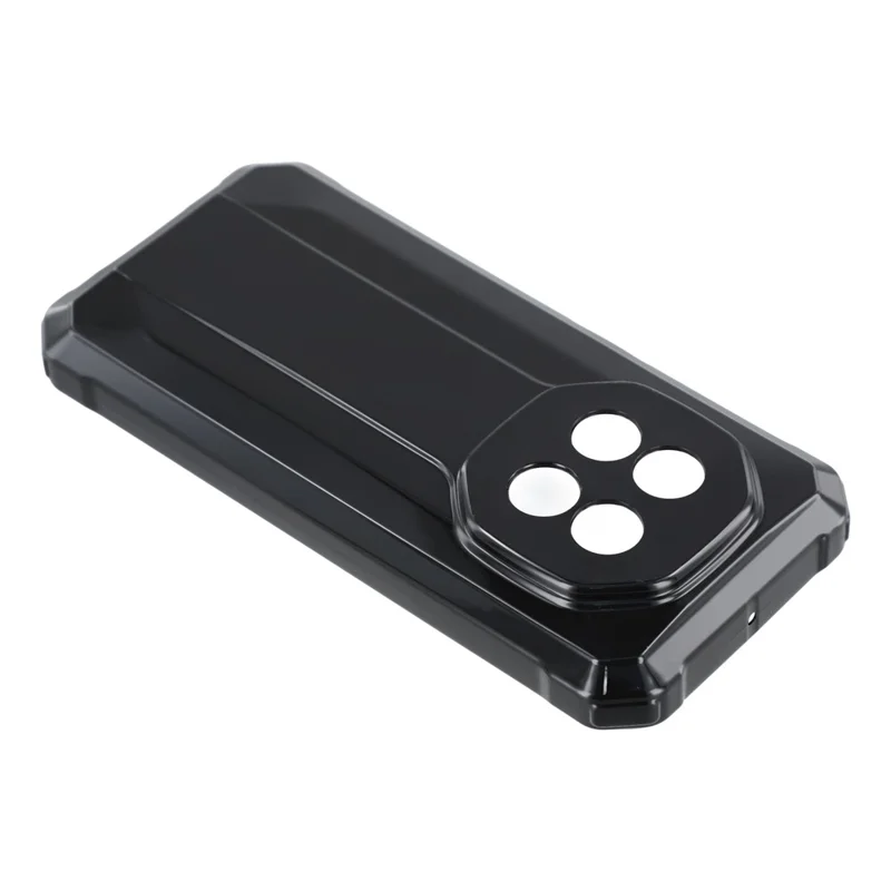 For Oukitel G7 Case Soft TPU Drop Protection Phone Cover - Black