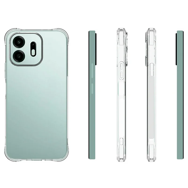 Capa TPU para OnePlus N6 4G, Capa Transparente Anti-derrapante e à Prova de Quedas - Transparente