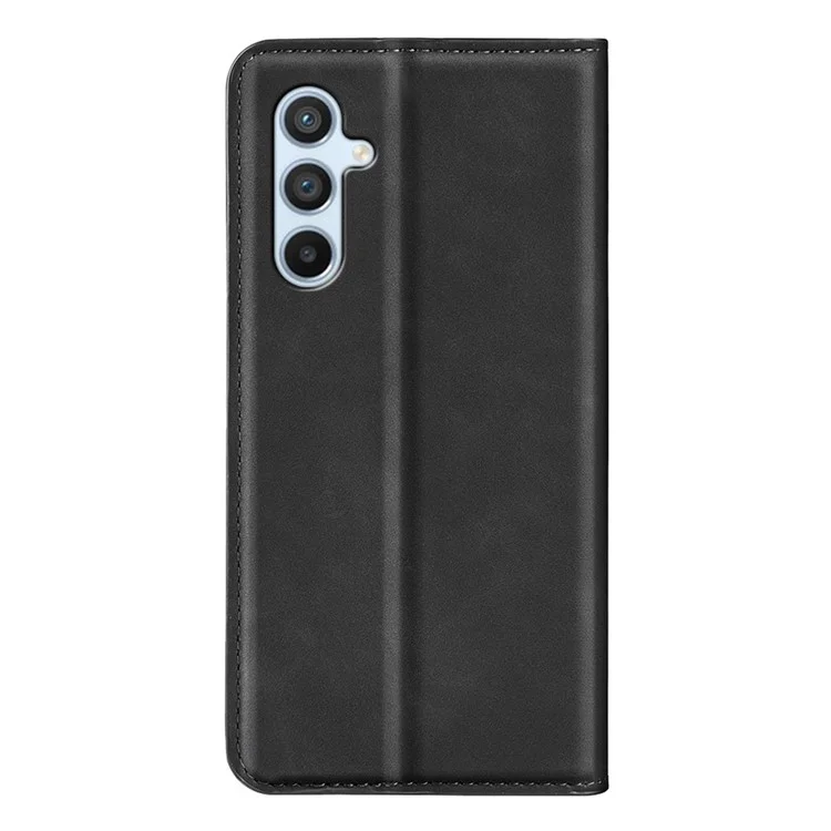 Custodia Antiurto per Samsung Galaxy A54 5G Magnetica Auto-assorbente Sensazione al Tatto della Pelle in Pelle PU Flip Cover con Supporto - Nero