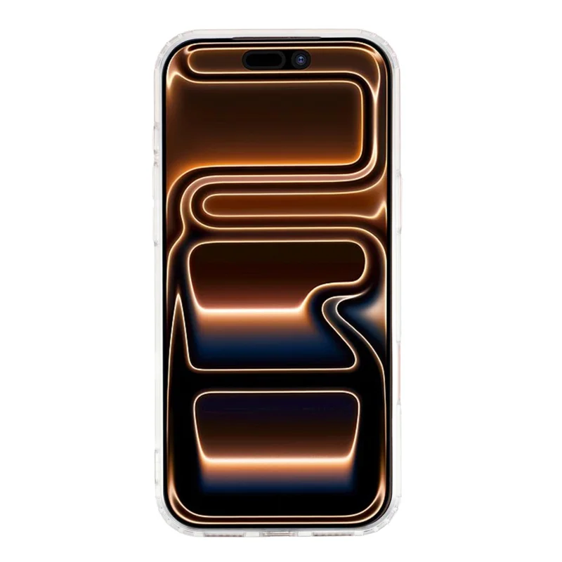 For iPhone 18 Pro Max / 17 Pro Max Magnetic Case Shockproof PC+TPU Clear Phone Cover