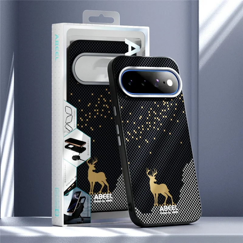ABEEL For Google Pixel 11 Pro Magnetic Case Ultra Slim PC TPU Phone Back Cover - Deer
