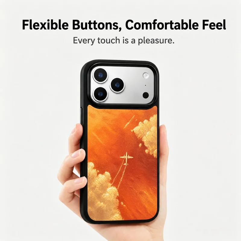 For iPhone 18 Pro Magnetic Case Five Elements Series UV Pattern Printing PC + Silicone Phone Cover - H00024