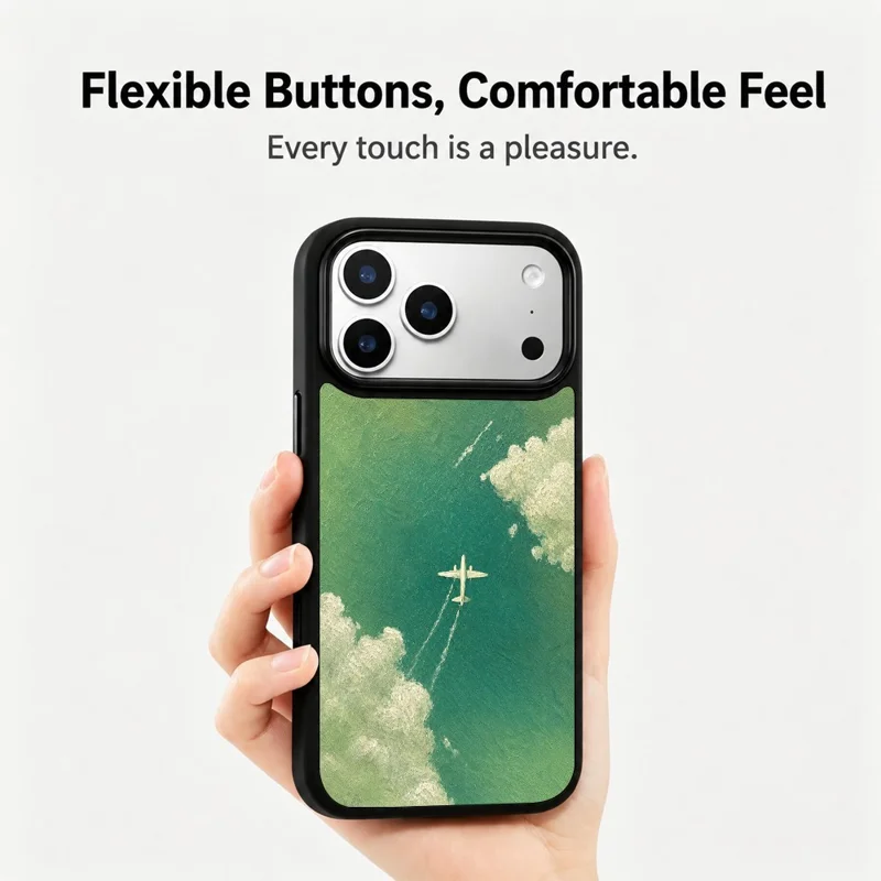 For iPhone 18 Pro Max / 17 Pro Max Magnetic Case Five Elements Series UV Pattern Printing PC + Silicone Phone Cover (B) - M00024