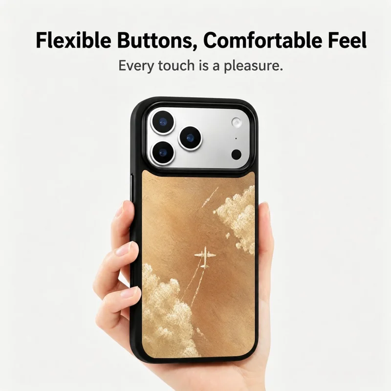For iPhone 18 Pro Max Magnetic Case Five Elements Series UV Pattern Printing PC + Silicone Phone Cover (C) - T00024
