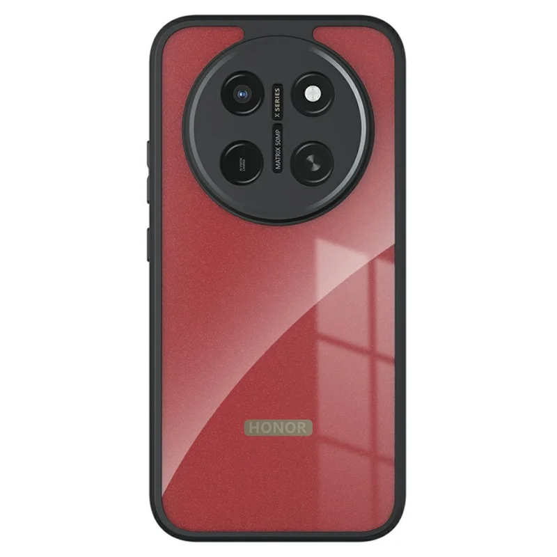 For Honor X80 Pro Max 5G Case TPU + PC Shockproof Phone Cover - Transparent